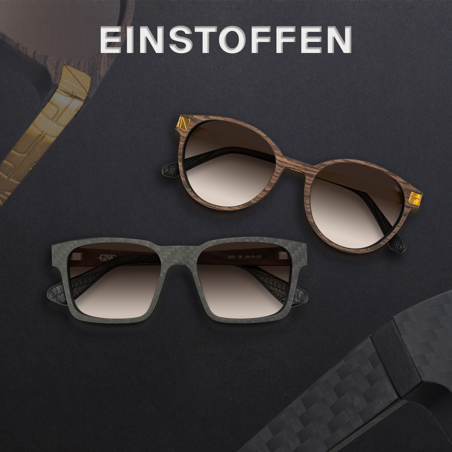 EINSTOFFEN Sonnenbrille
